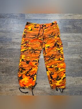 ROTHCO Paratrooper Pants Women Size Large Drawstring Waist & Bottom